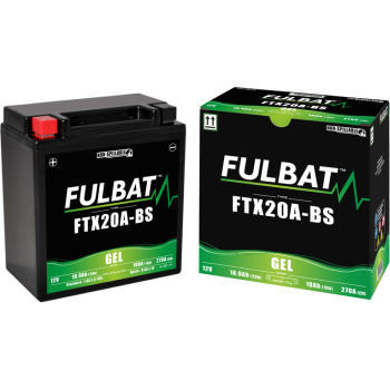 Akumulator Fulbat YTX20A-BS FTX20A-BS GEL 12V 18.9Ah 270A YTX16-BS